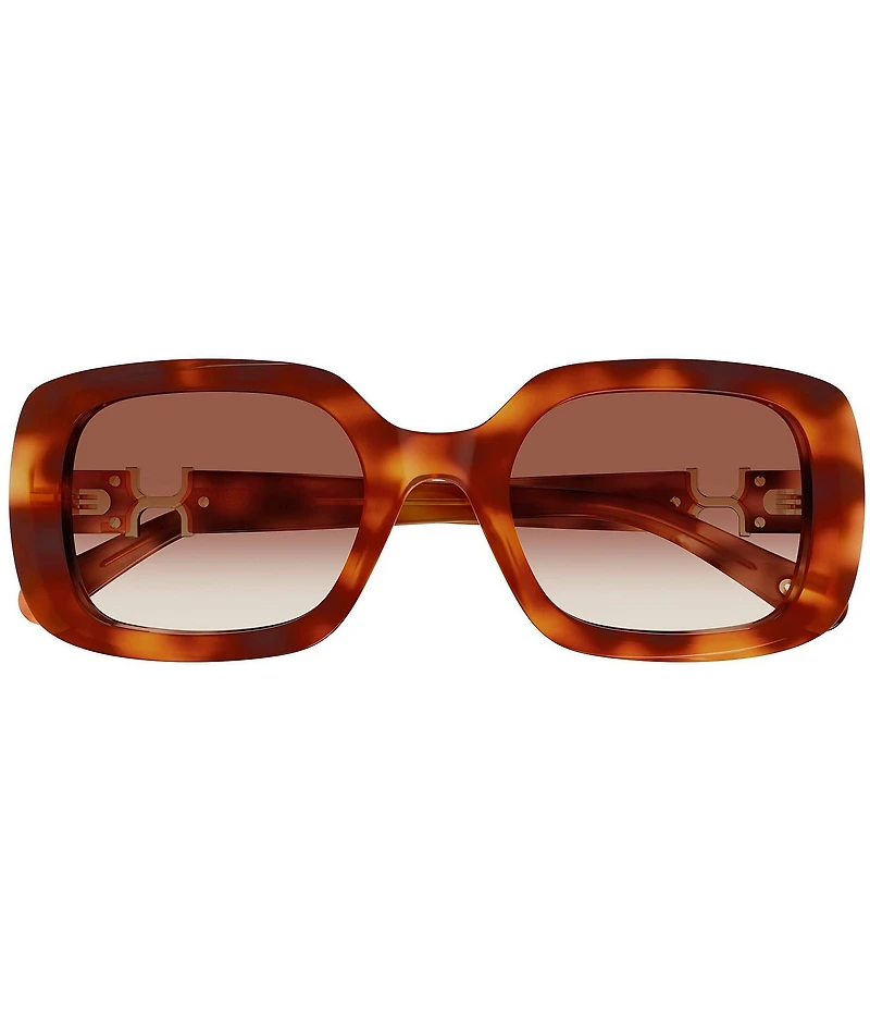 Chloe Women's Marcie 53mm Gradient Rectangle Sunglasses