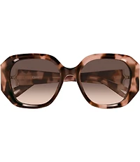 Chloe Women's Marcie Bold 56mm Square Sunglasses
