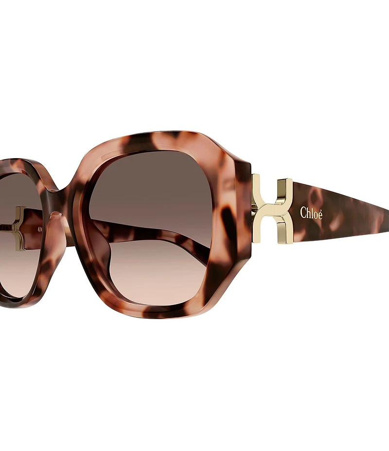 Chloe Women's Marcie Bold 56mm Square Sunglasses