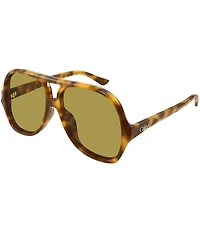 Chloe Women's Salome 58mm Transparent Navigator Statement Sunglasses