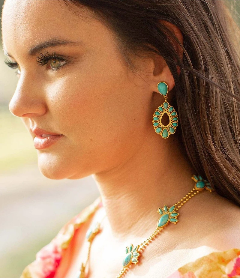 Christina Greene Desert Rain Drop Earrings