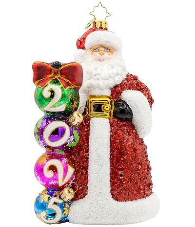 Christopher Radko 2025 Christmas Countdown Ornament