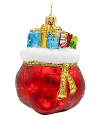 Christopher Radko 2025 Yearly Yuletide Tote Ornament