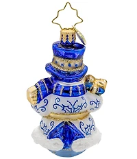 Christopher Radko Charming Chinoiserie Snowman Ornament