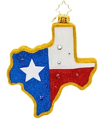Christopher Radko Lone Star Pride Ornament