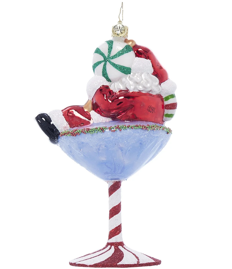 Christopher Radko Santa-Tini Ornament