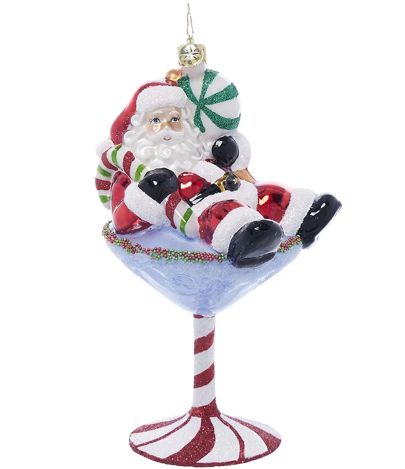 Christopher Radko Santa-Tini Ornament