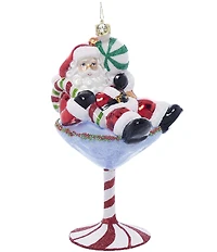 Christopher Radko Santa-Tini Ornament