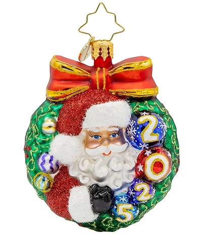 Christopher Radko Smiling Through 2025 Gem Ornament
