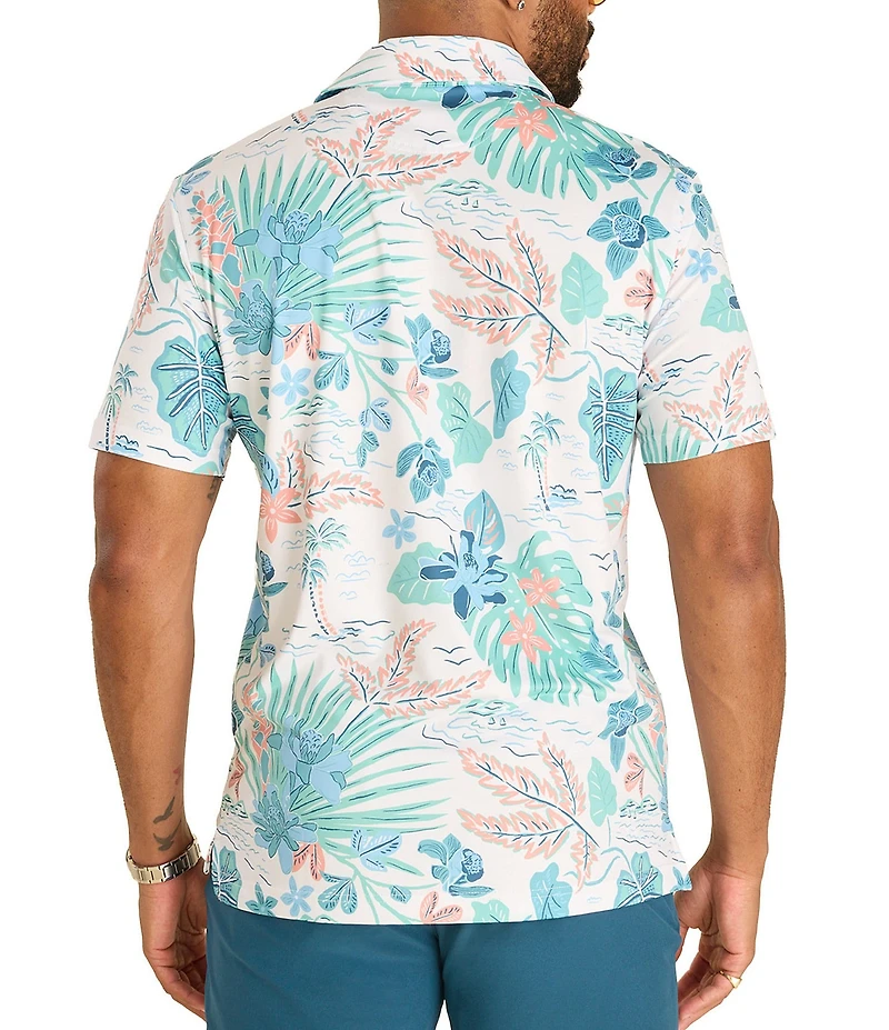 Chubbies Brush Shrub Short Sleeve Polo Shirt