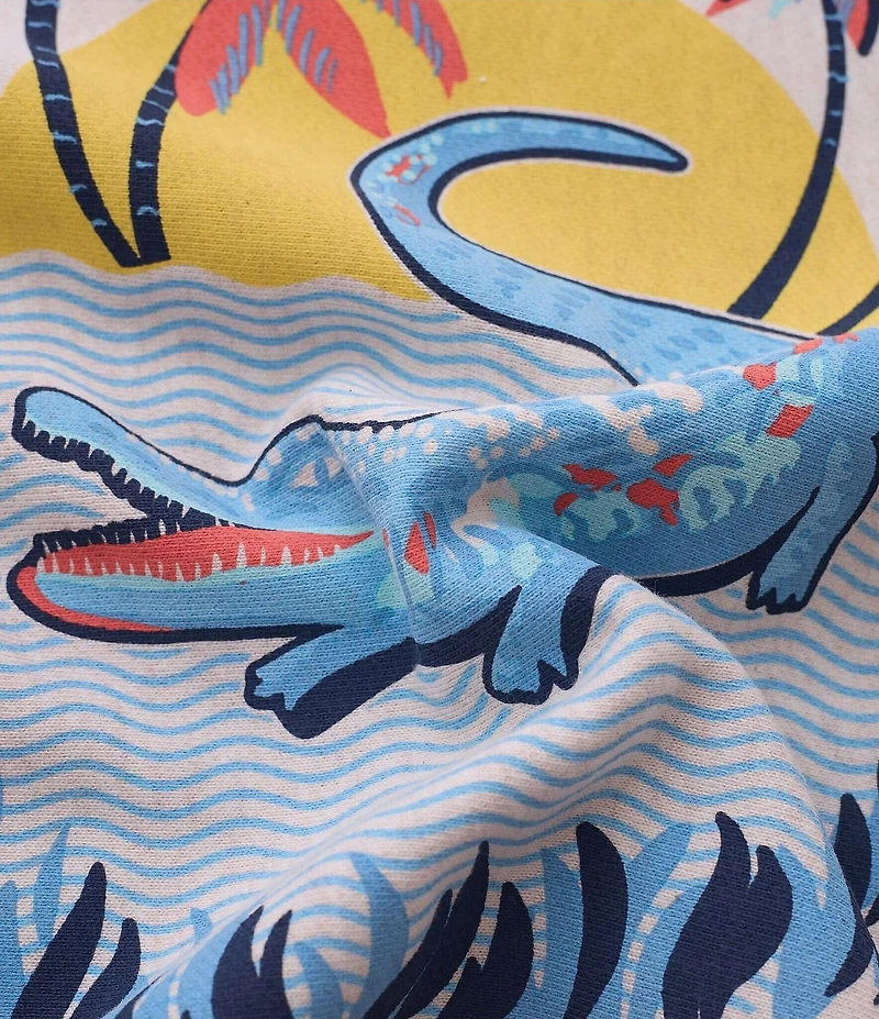 Chubbies Alligator Graphic Relaxed Long Sleeve Hoodie