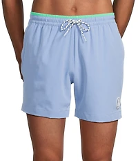 Chubbies Alpine Skies 5.5#double; Inseam Swim Trunks
