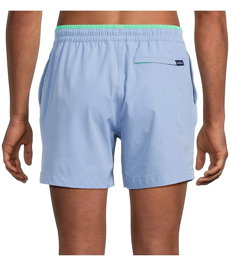 Chubbies Alpine Skies 5.5#double; Inseam Swim Trunks