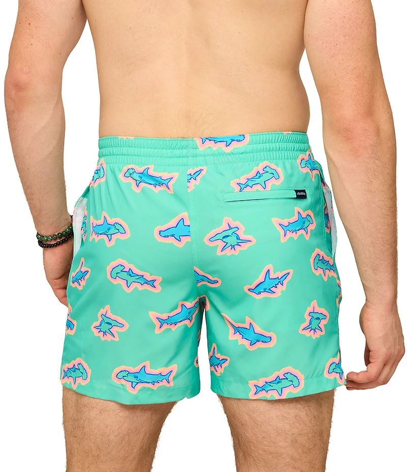 Chubbies Apex Print 5.5#double; Inseam Swim Trunks