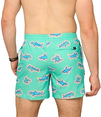 Chubbies Apex Print 5.5#double; Inseam Swim Trunks
