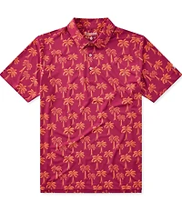 Chubbies Auburn Palmer Short Sleeve Polo Shirt