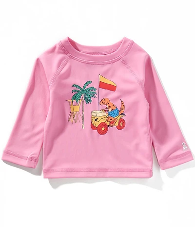 Chubbies Baby Boys Dino Racers Rashguard T-Shirt