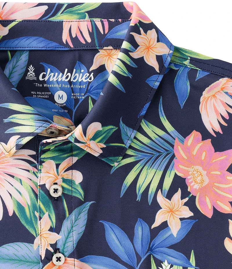 Chubbies Big Bloomer Range Polo Shirt