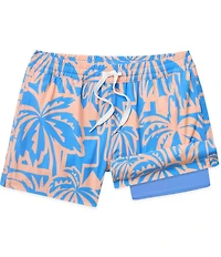Chubbies Big Boys Frond Farewell Print Swim Trunks