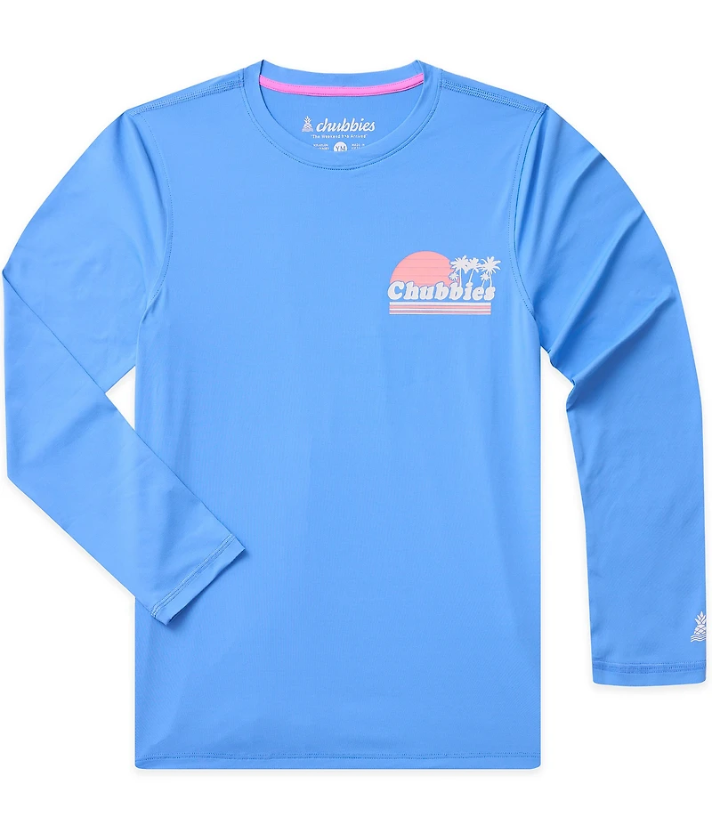 Chubbies Big Boys Graphic Long Sleeve Rashguard