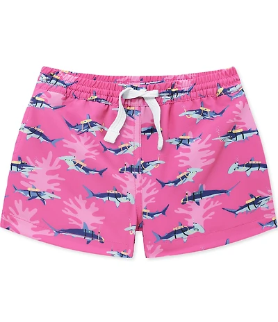 Chubbies Big Boys Great Pink Sharks Swim Trunks