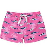 Chubbies Big Boys Great Pink Sharks Swim Trunks