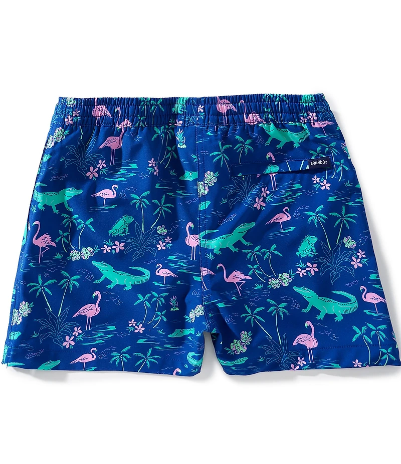 Chubbies Big Boys Swamp & Circumstance Lined Swim Trunks
