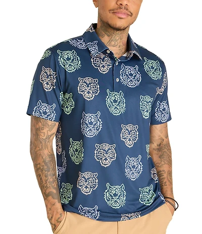 Chubbies Big Catwalk Short Sleeve Polo Shirt