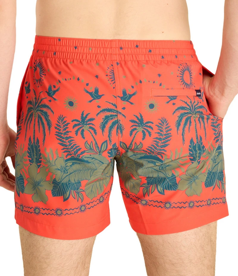 Chubbies Biolum Printed 5.5#double; Swim Trunks