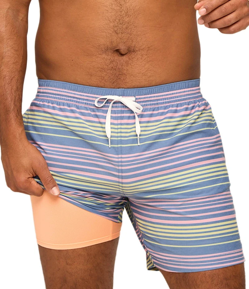 Chubbies Blossom Bands 5.5#double; Swim Trunks