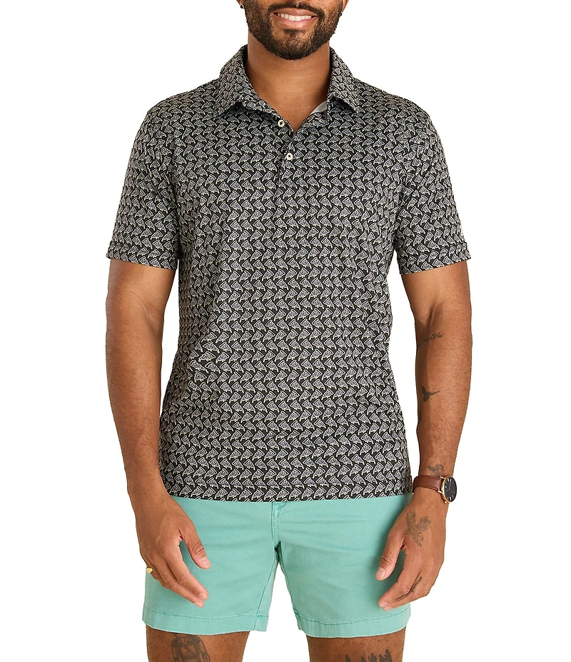 Chubbies By The Slice Short Sleeve Performance Polo Shirt