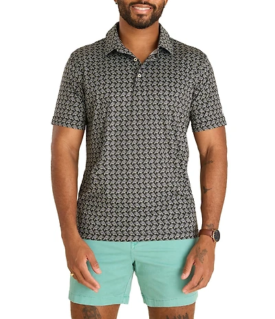 Chubbies By The Slice Short Sleeve Performance Polo Shirt