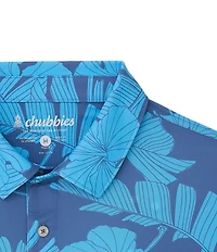 Chubbies Calm Current Performance Short Sleeve Polo