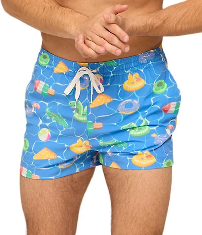 Chubbies Cannonball Crews 4#double; Inseam Swim Trunks