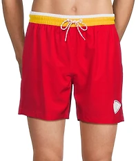 Chubbies Chiefs 5 1/2#double; Inseam Swim Trunks