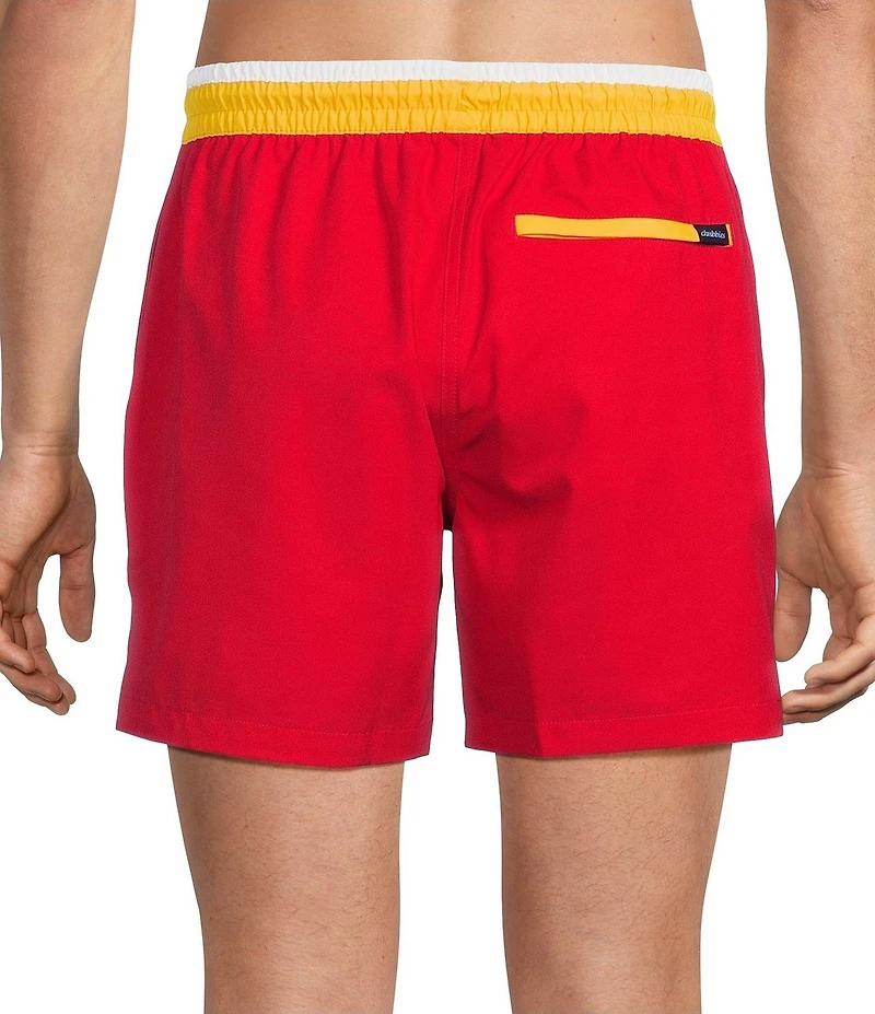 Chubbies Chiefs 5 1/2#double; Inseam Swim Trunks