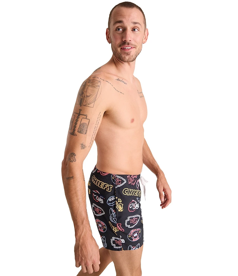 Chubbies Chiefs 5.5#double; Inseam Swim Trunks