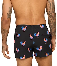 Chubbies Cockadoodle Doozies 4#double; Inseam Swim Trunks