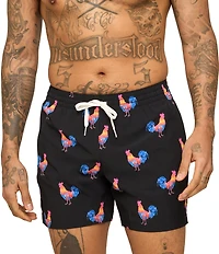 Chubbies Cockadoodle Doozies 5.5#double; Swim Trunks
