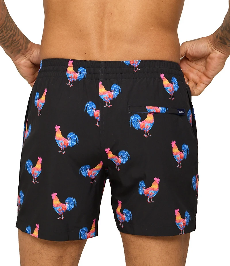 Chubbies Cockadoodle Doozies 5.5#double; Swim Trunks