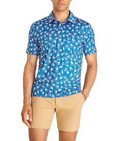 Chubbies Dooodlebug Short Sleeve Performance Polo Shirt