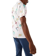 Chubbies Dude Macaw Short Sleeve Performance Polo Shirt