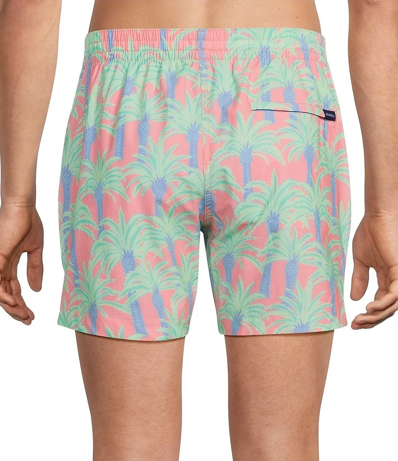 Chubbies Easy Breezy Printed 5.5#double; Inseam Swim Trunks