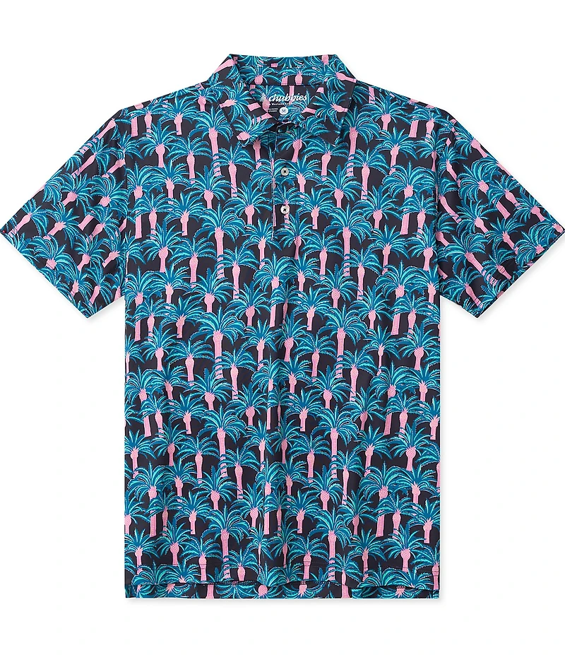 Chubbies Easy Breezy Short Sleeve Performance Knit Polo