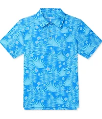 Chubbies Fern Flow Short Sleeve Performance Knit Polo