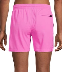 Chubbies Flamingo 5.5#double; Inseam Solid Swim Trunks