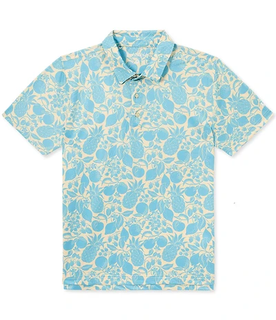 Chubbies Frutopia Printed Performance Short Sleeve Polo Shirt