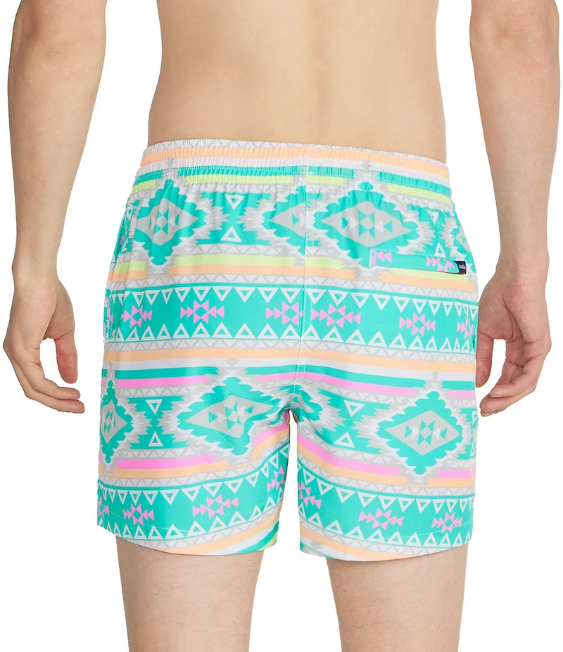 Chubbies Fuegos Lined Printed 5.5#double; Inseam Classic Swim Trunks