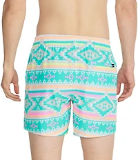 Chubbies Fuegos Lined Printed 5.5#double; Inseam Classic Swim Trunks