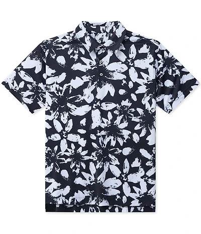 Chubbies Full Contrast Printed Performance Short Sleeve Polo Shirt